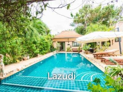 LEELAWADEE: Beautiful 5 Bed Bali Estate with Amazing Floating Sala in Lake