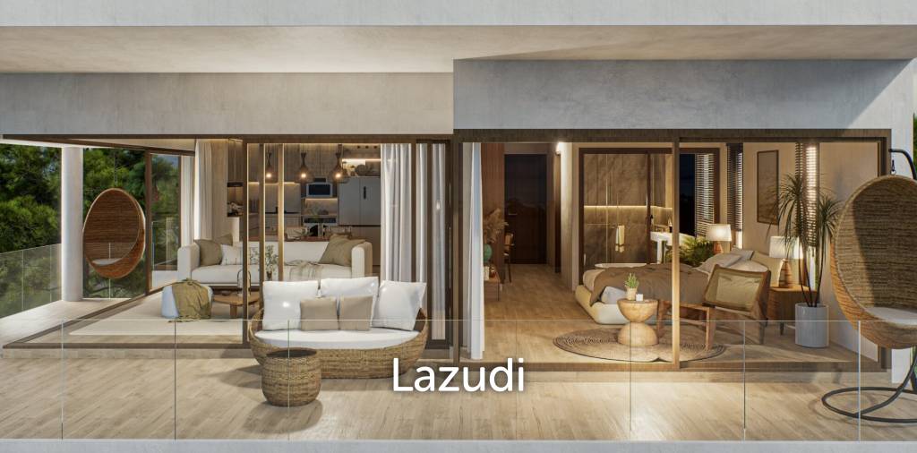 Top Floor 2-Bed Sea and Sunset View Apartment in Samui