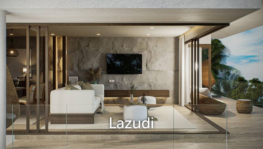 Top Floor 2-Bed Sea and Sunset View Apartment in Samui