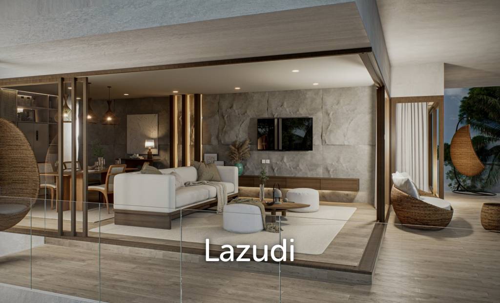 Top Floor 2-Bed Sea and Sunset View Apartment in Samui