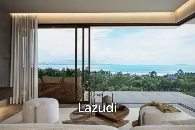 Top Floor 2-Bed Sea and Sunset View Apartment in Samui