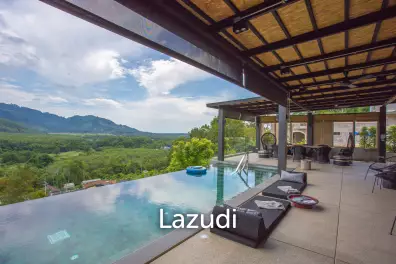 1,280sqm Mountain-view 4 -bed, Pool Villa in Manick Hillside