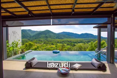 1,280sqm Mountain-view 4 -bed, Pool Villa in Manick Hillside