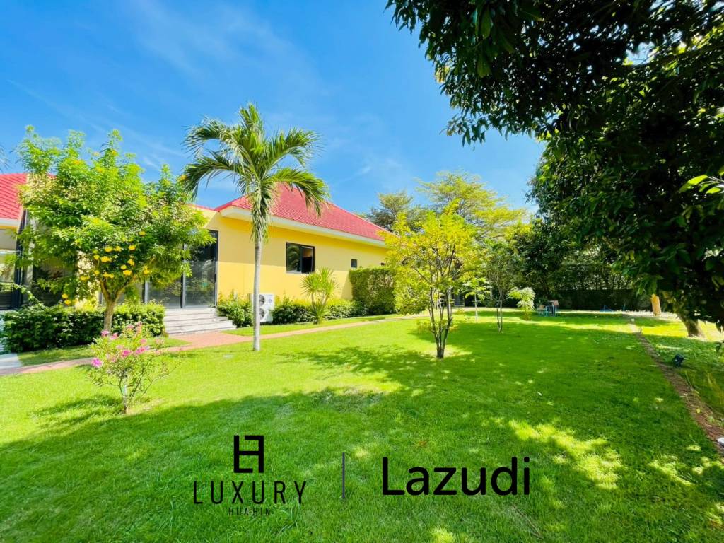 4 Bedroom Villa Large Pool on 2200 Sqm Plot in Baan Ing Phu Hua Hin