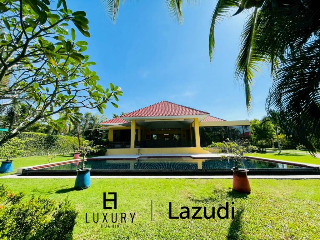 4 Bedroom Villa Large Pool on 2200 Sqm Plot in Baan Ing Phu Hua Hin