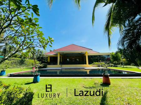 4 Bedroom Villa Large Pool on 2200 Sqm Plot in Baan Ing Phu Hua Hin