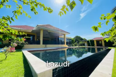 4 Bedroom Villa Large Pool on 2200 Sqm Plot in Baan Ing Phu Hua Hin