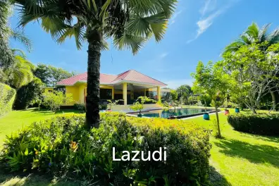 4 Bedroom Villa Large Pool on 2200 Sqm Plot in Baan Ing Phu Hua Hin