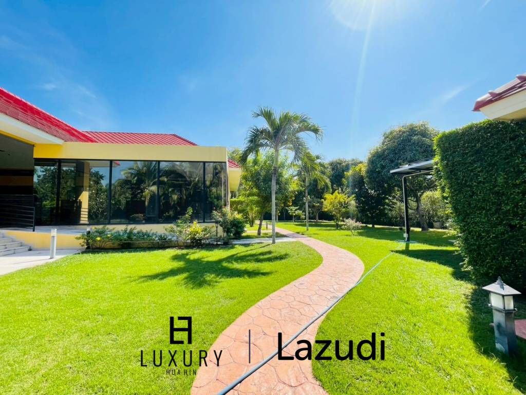 4 Bedroom Villa Large Pool on 2200 Sqm Plot in Baan Ing Phu Hua Hin