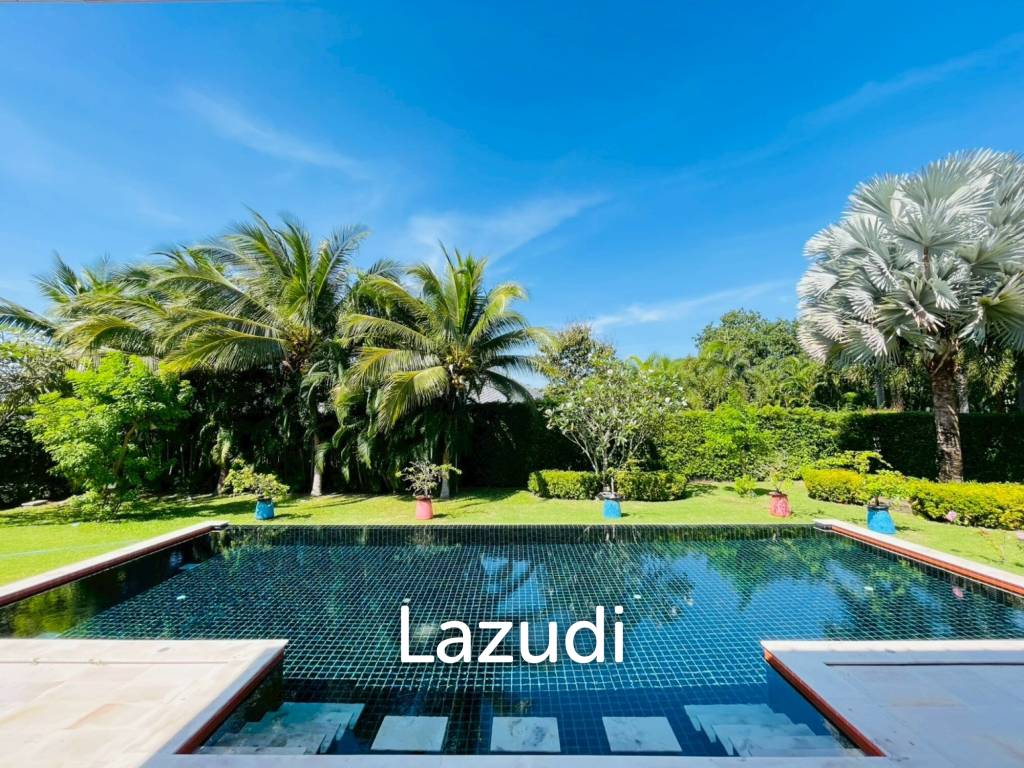 4 Bedroom Villa Large Pool on 2200 Sqm Plot in Baan Ing Phu Hua Hin