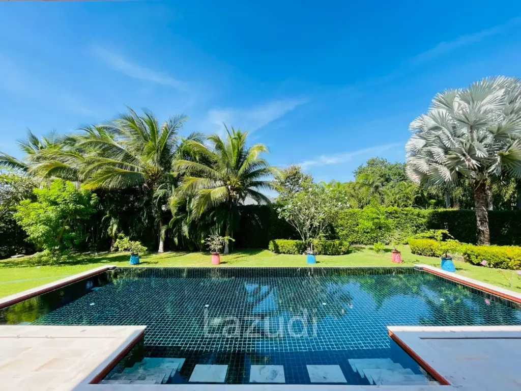 4 Bedroom Villa Large Pool on 2200 Sqm Plot in Baan Ing Phu Hua Hin