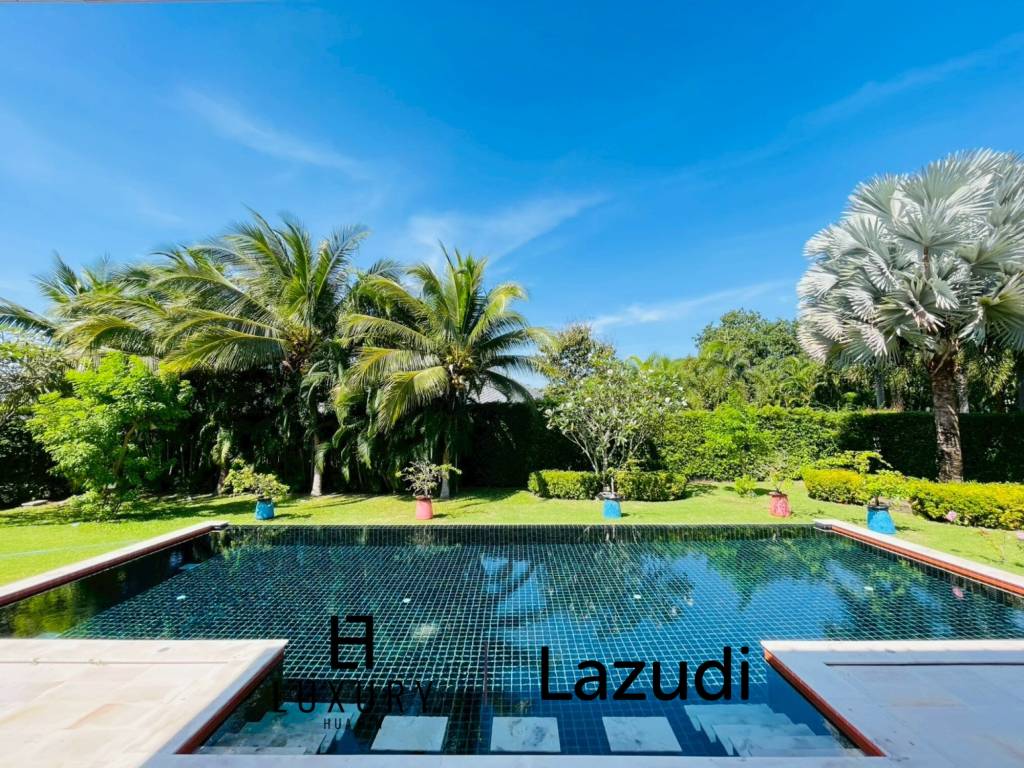 4 Bedroom Villa Large Pool on 2200 Sqm Plot in Baan Ing Phu Hua Hin