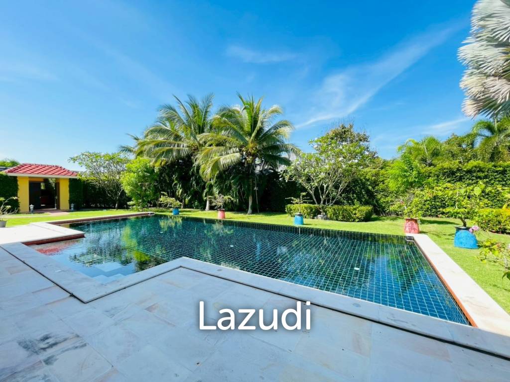 4 Bedroom Villa Large Pool on 2200 Sqm Plot in Baan Ing Phu Hua Hin