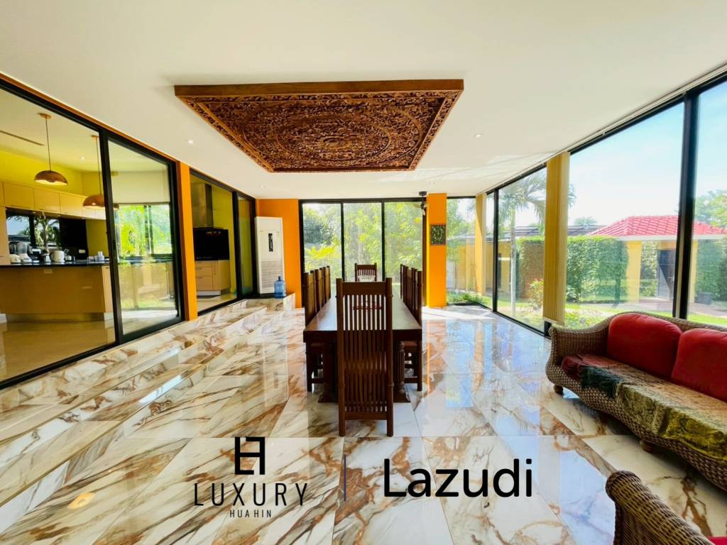 4 Bedroom Villa Large Pool on 2200 Sqm Plot in Baan Ing Phu Hua Hin