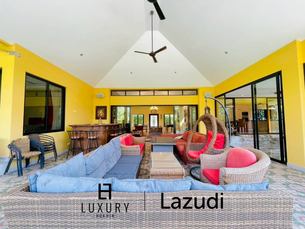 4 Bedroom Villa Large Pool on 2200 Sqm Plot in Baan Ing Phu Hua Hin