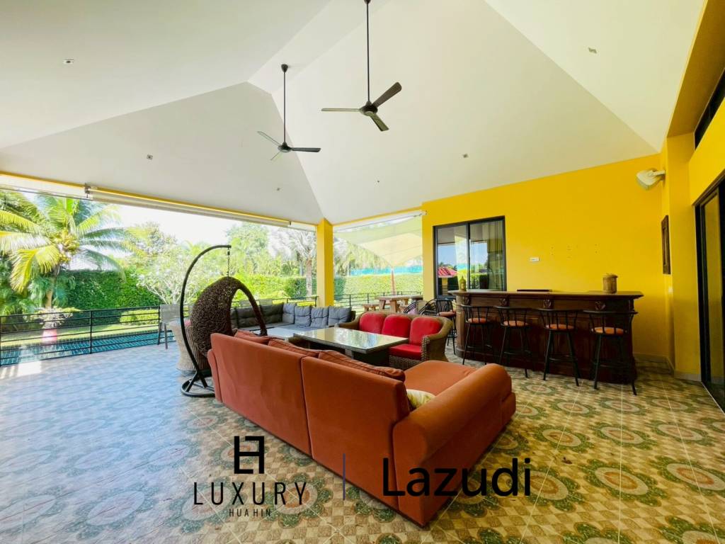 4 Bedroom Villa Large Pool on 2200 Sqm Plot in Baan Ing Phu Hua Hin