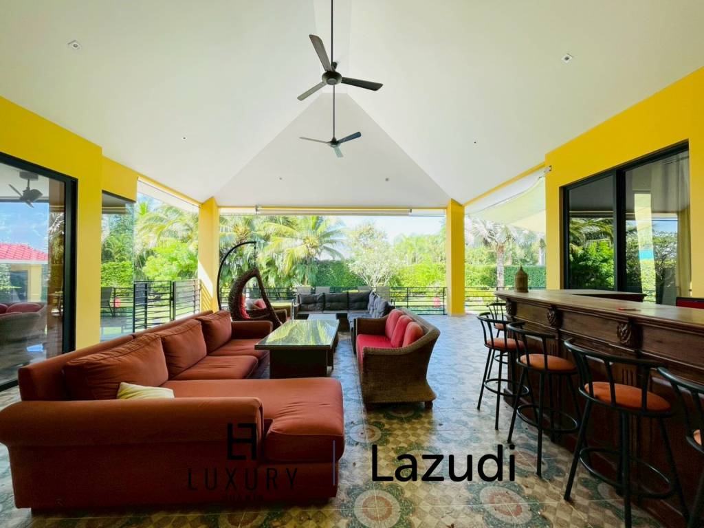 4 Bedroom Villa Large Pool on 2200 Sqm Plot in Baan Ing Phu Hua Hin