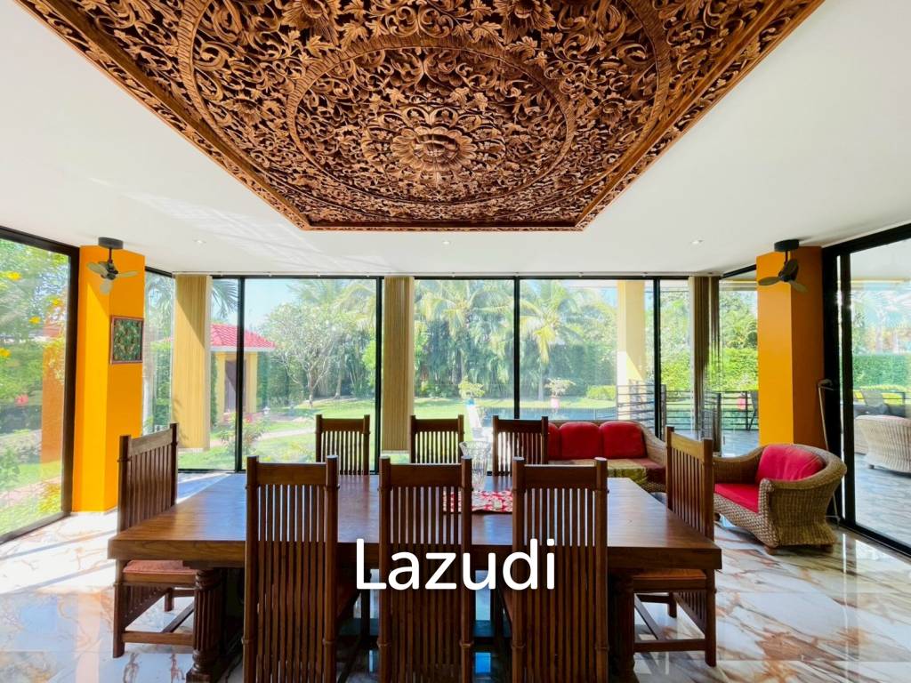 4 Bedroom Villa Large Pool on 2200 Sqm Plot in Baan Ing Phu Hua Hin