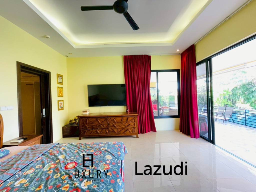 4 Bedroom Villa Large Pool on 2200 Sqm Plot in Baan Ing Phu Hua Hin