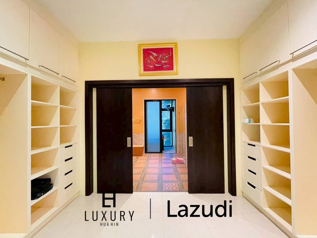 4 Bedroom Villa Large Pool on 2200 Sqm Plot in Baan Ing Phu Hua Hin