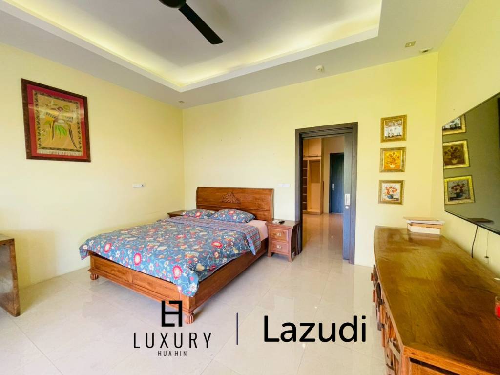 4 Bedroom Villa Large Pool on 2200 Sqm Plot in Baan Ing Phu Hua Hin