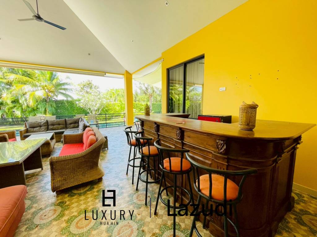 4 Bedroom Villa Large Pool on 2200 Sqm Plot in Baan Ing Phu Hua Hin