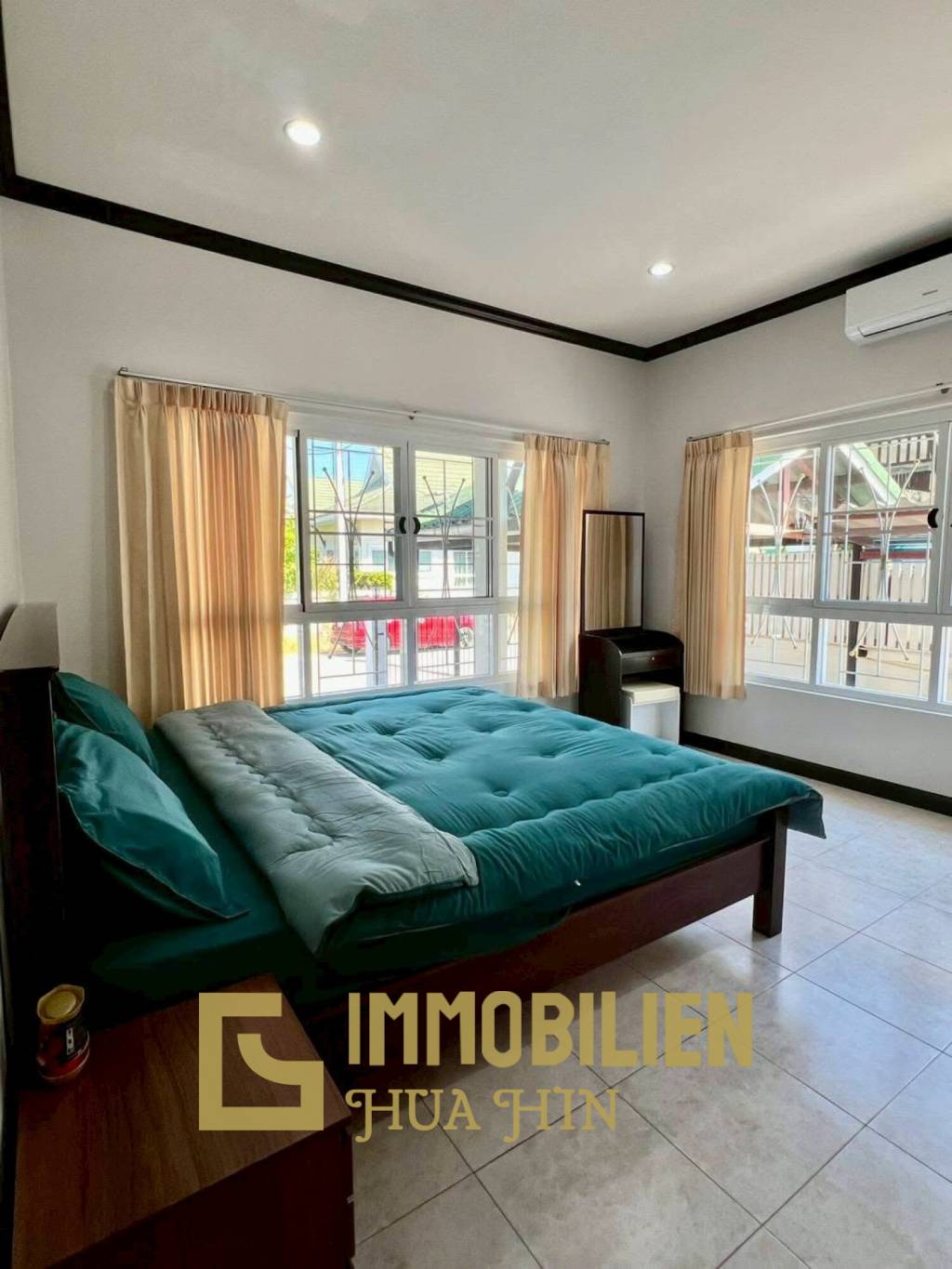 Hua Hin View: Ferienhaus mit 3 Schlafzimmern und 3 Bädern zu vermieten