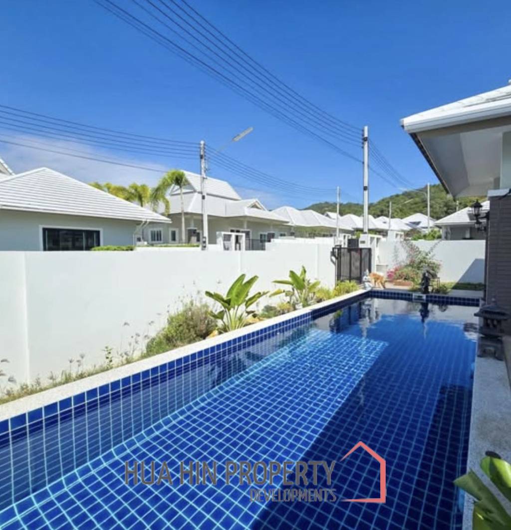 EMERALD VALLEY HUA HIN : 3 bed pool villa