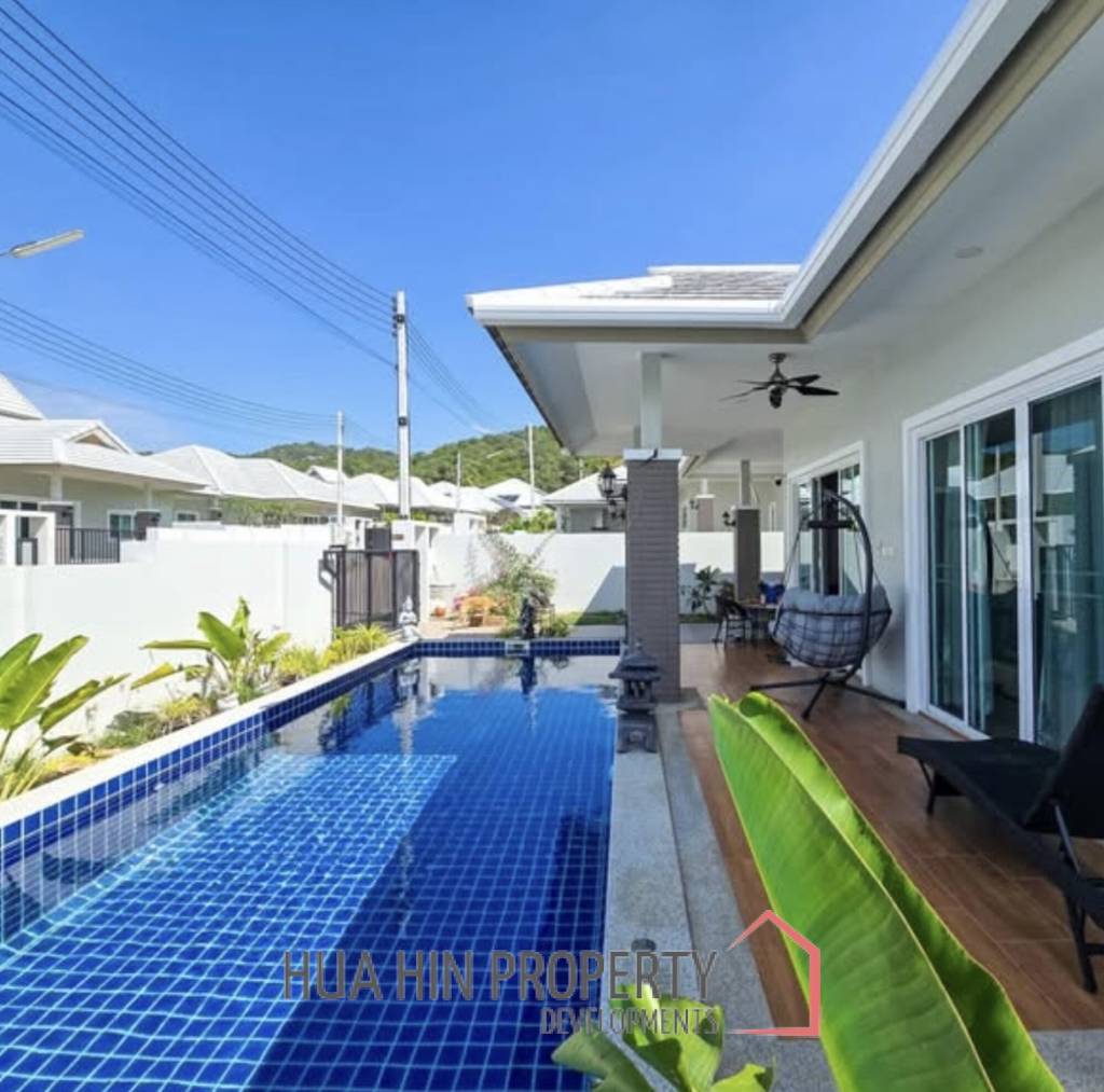 EMERALD VALLEY HUA HIN : 3 bed pool villa