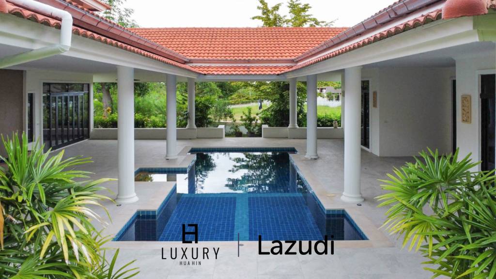 450 sqm Golf Course Villa with Pool in Palm Hills Cha-Am
