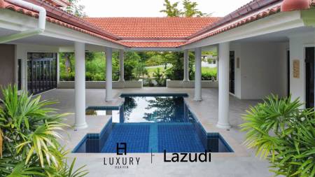 450 sqm Golf Course Villa with Pool in Palm Hills Cha-Am