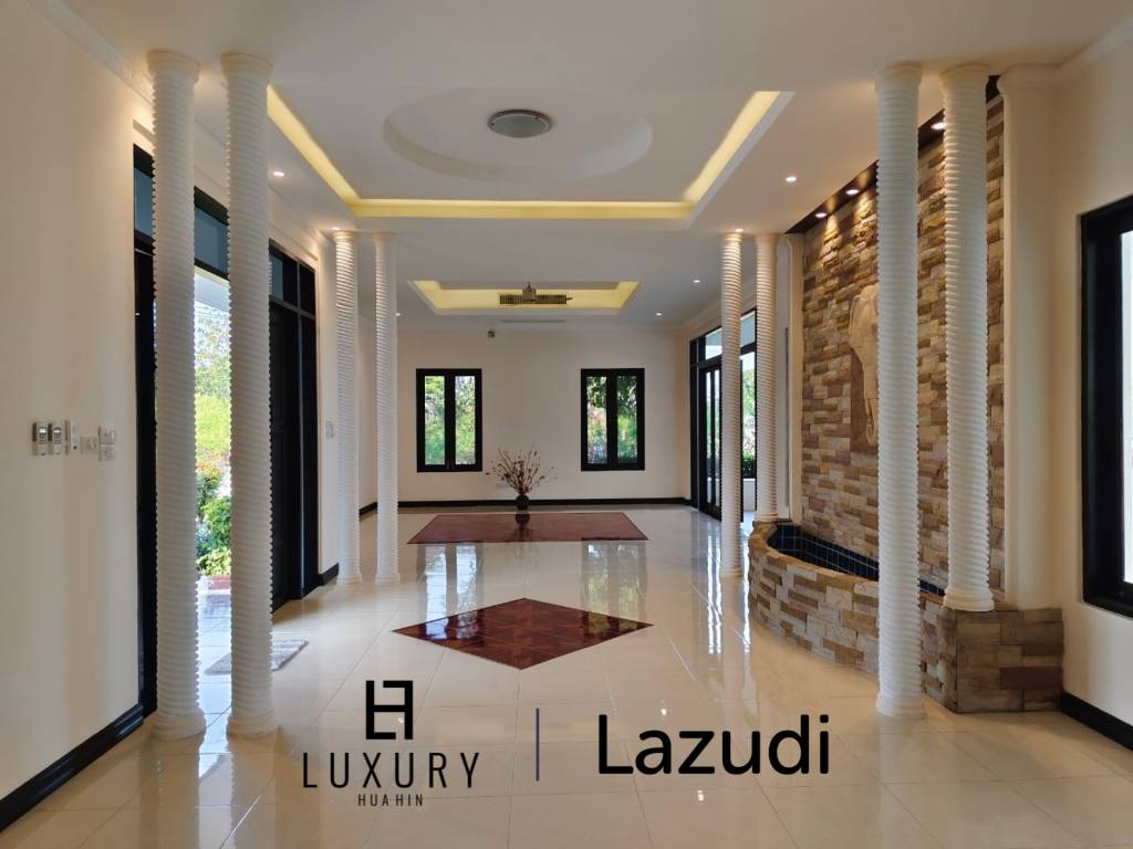 450 sqm Golf Course Villa with Pool in Palm Hills Cha-Am