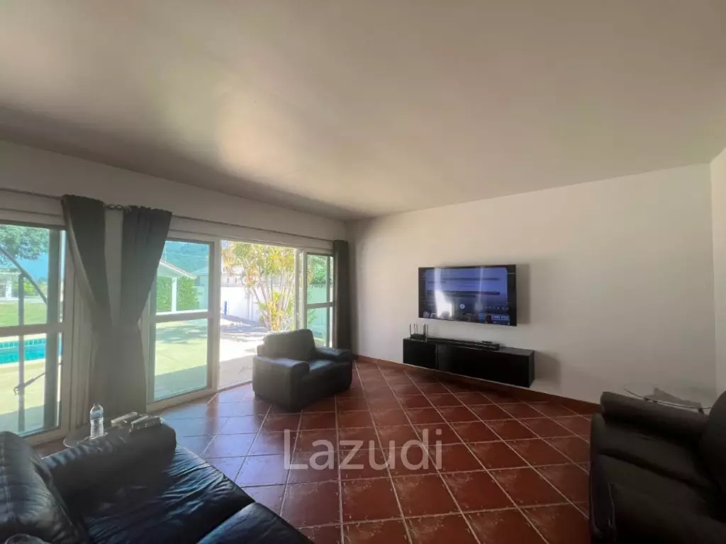 Pool Villa in Dolphin Bay : Large 3 bed pool villa on large land plot of 1.5 Rai