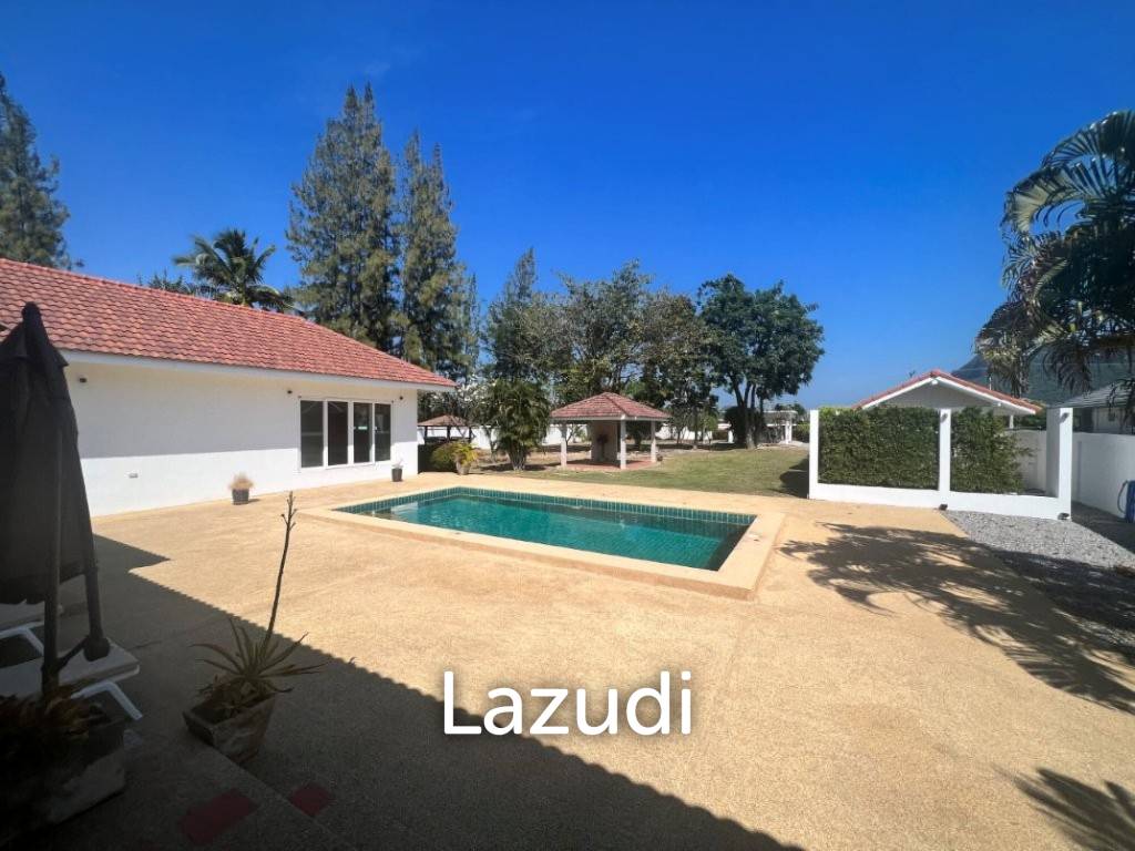 Pool Villa in Dolphin Bay : Large 3 bed pool villa on large land plot of 1.5 Rai