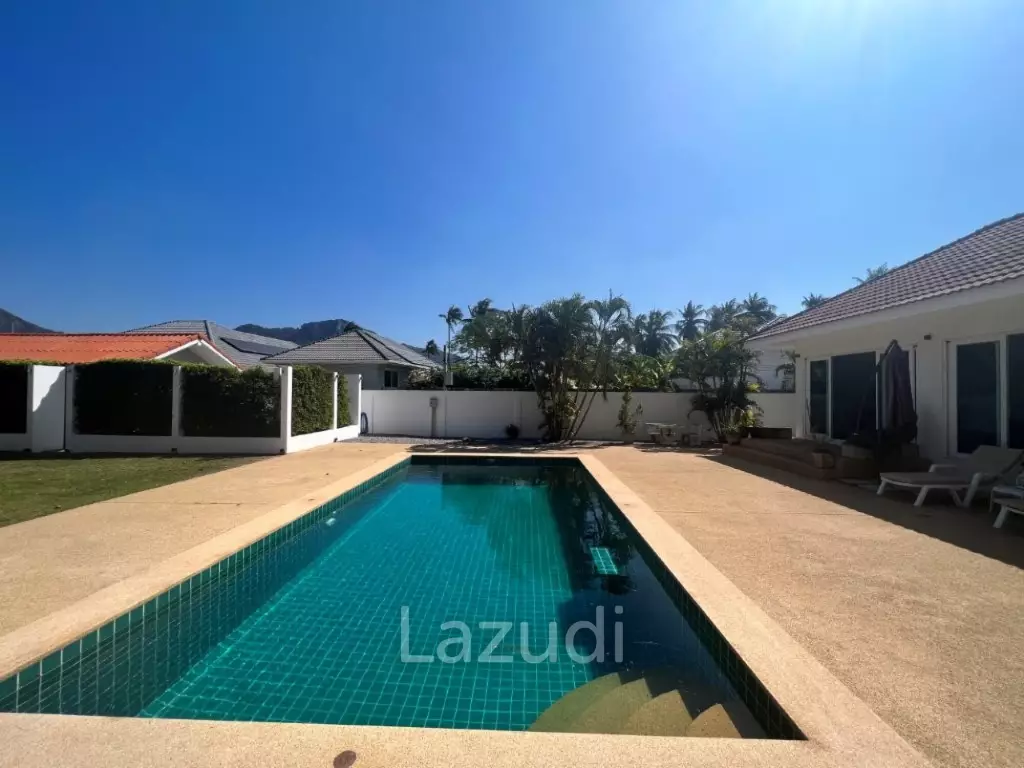 Pool Villa in Dolphin Bay : Large 3 bed pool villa on large land plot of 1.5 Rai