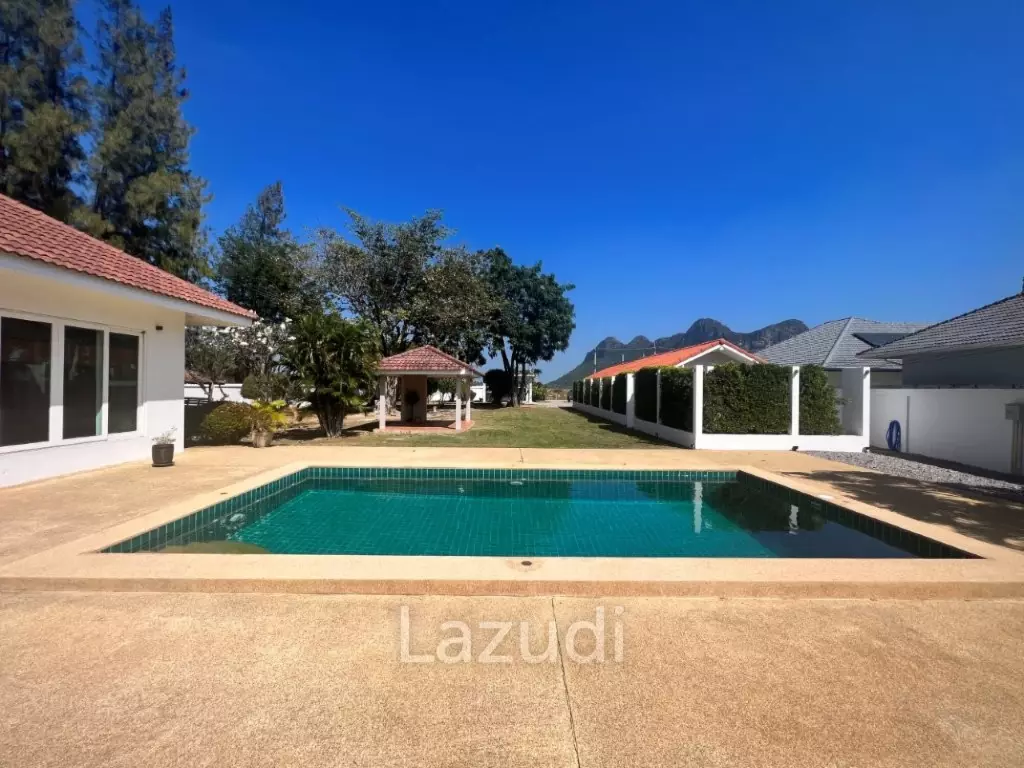Pool Villa in Dolphin Bay : Large 3 bed pool villa on large land plot of 1.5 Rai