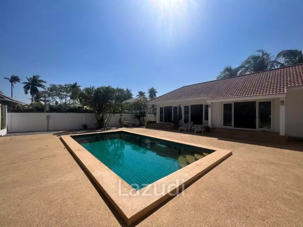 Pool Villa in Dolphin Bay : Large 3 bed pool villa on large land plot of 1.5 Rai
