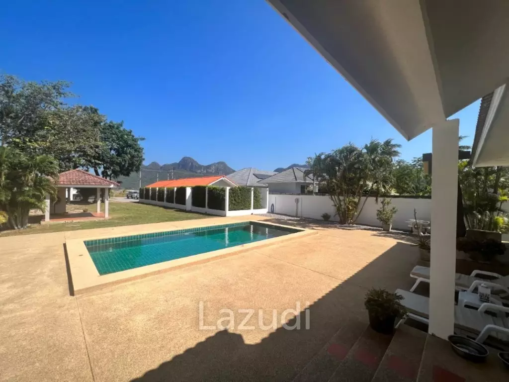 Pool Villa in Dolphin Bay : Large 3 bed pool villa on large land plot of 1.5 Rai