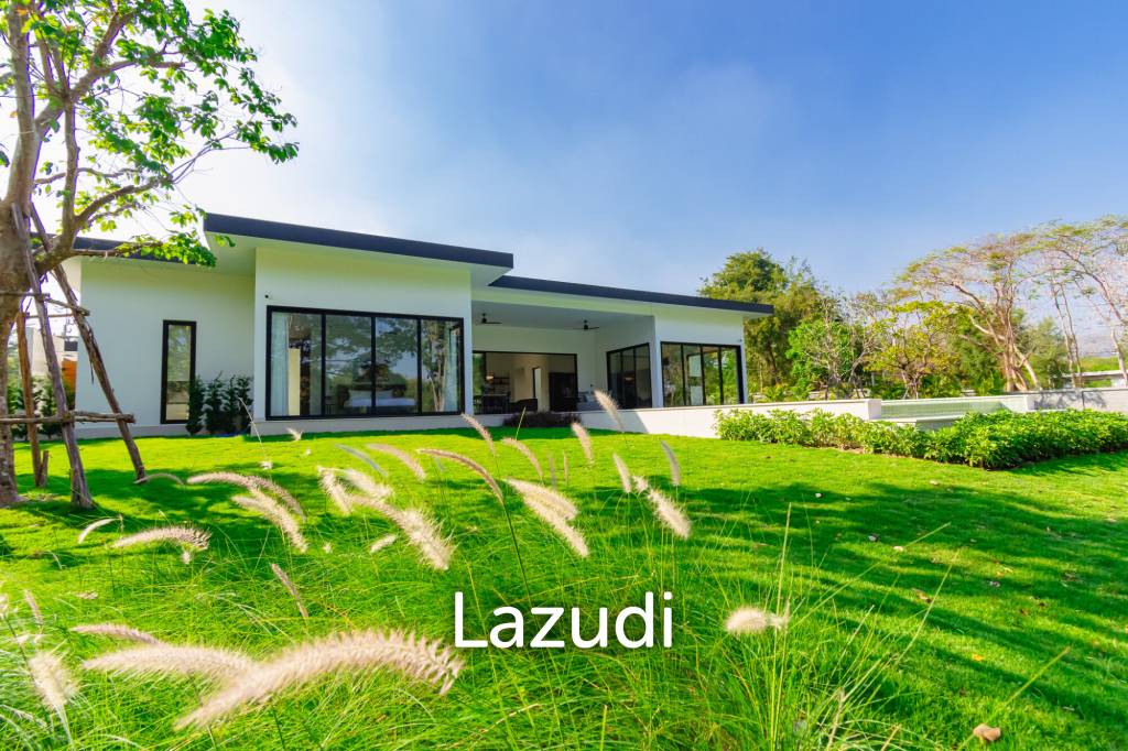 828 sqm modern pool villa on 3200 sqm in Springfield Estate Hua Hin, Cha-Am