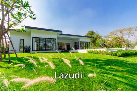 828 sqm modern pool villa on 3200 sqm in Springfield Estate Hua Hin, Cha-Am