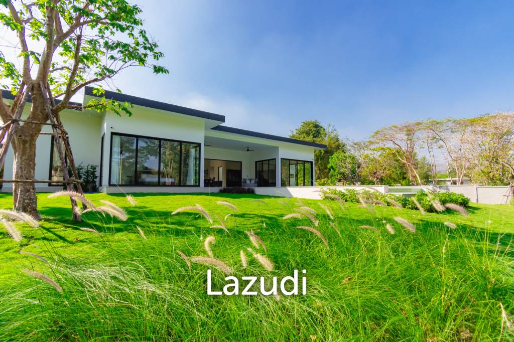 828 sqm modern pool villa on 3200 sqm in Springfield Estate Hua Hin, Cha-Am