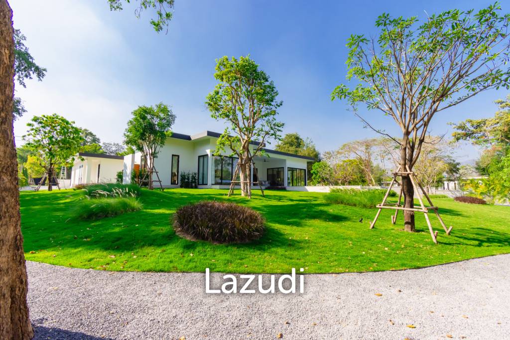 828 sqm modern pool villa on 3200 sqm in Springfield Estate Hua Hin, Cha-Am