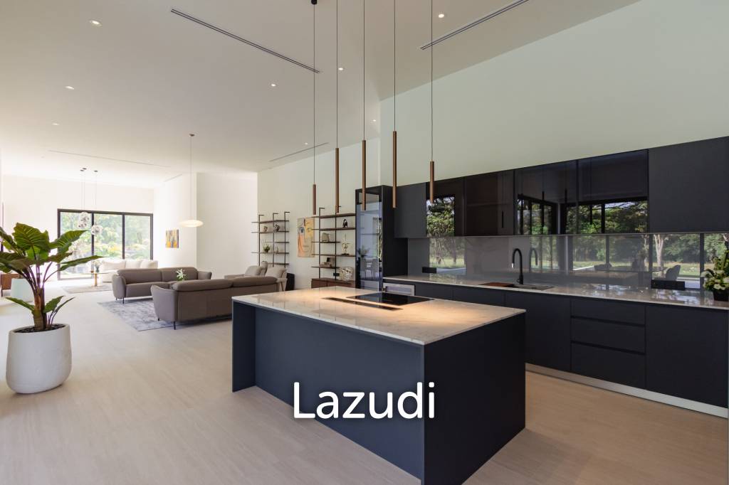 828 sqm modern pool villa on 3200 sqm in Springfield Estate Hua Hin, Cha-Am