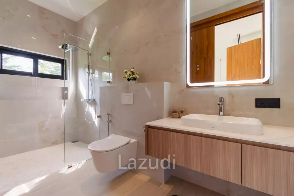 828 sqm modern pool villa on 3200 sqm in Springfield Estate Hua Hin, Cha-Am