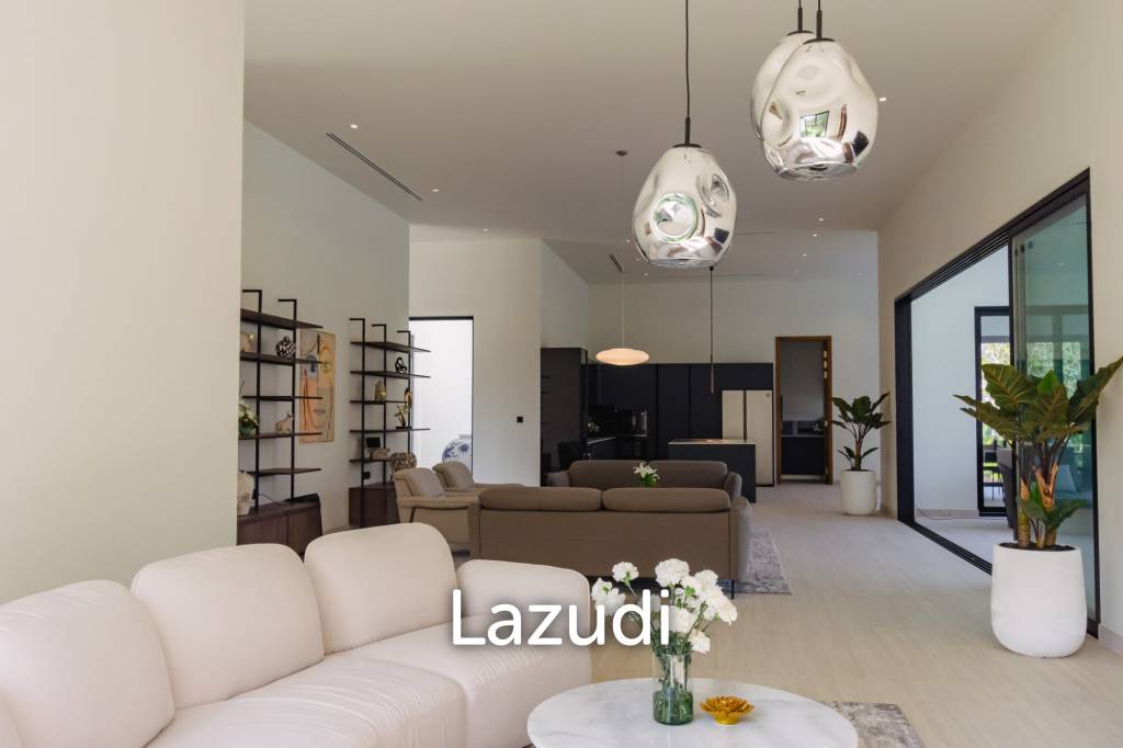 828 sqm modern pool villa on 3200 sqm in Springfield Estate Hua Hin, Cha-Am