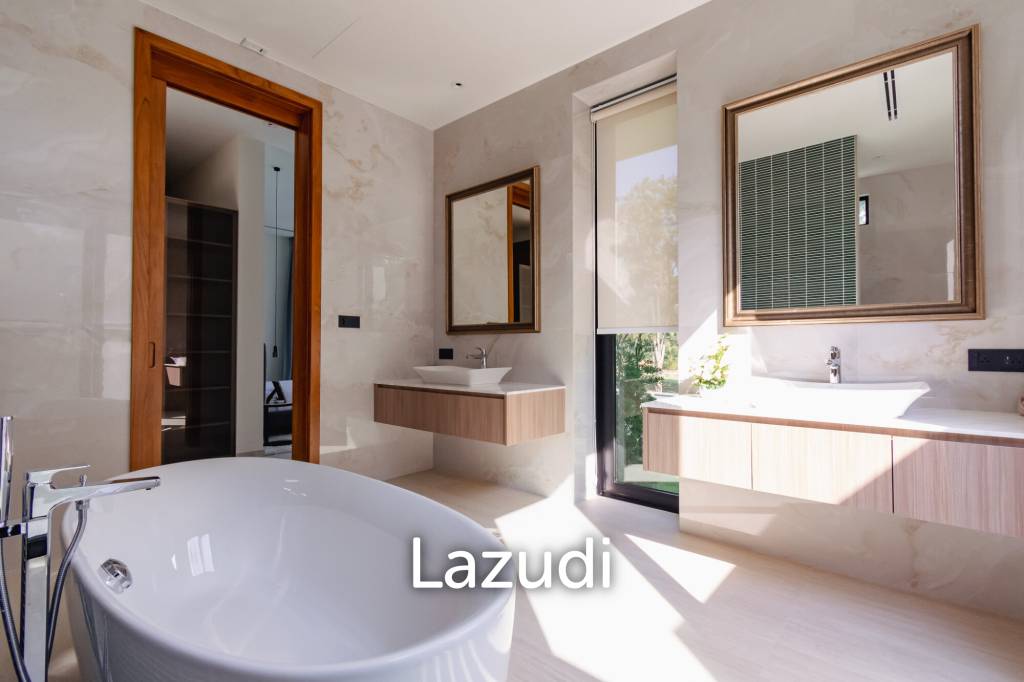 828 sqm modern pool villa on 3200 sqm in Springfield Estate Hua Hin, Cha-Am