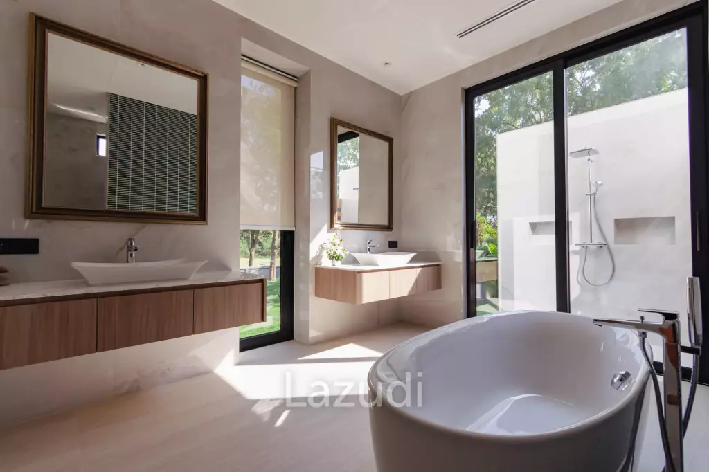 828 sqm modern pool villa on 3200 sqm in Springfield Estate Hua Hin, Cha-Am