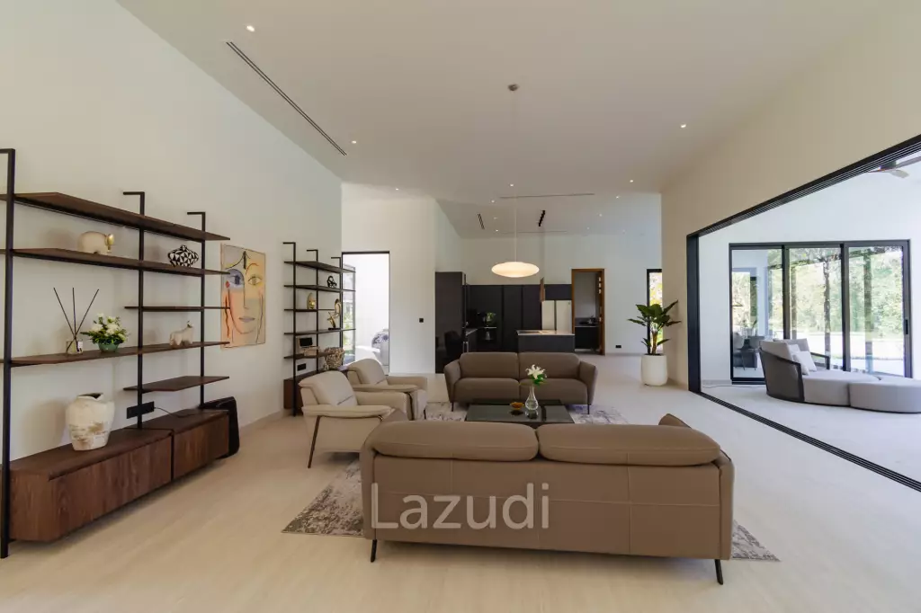 828 sqm modern pool villa on 3200 sqm in Springfield Estate Hua Hin, Cha-Am