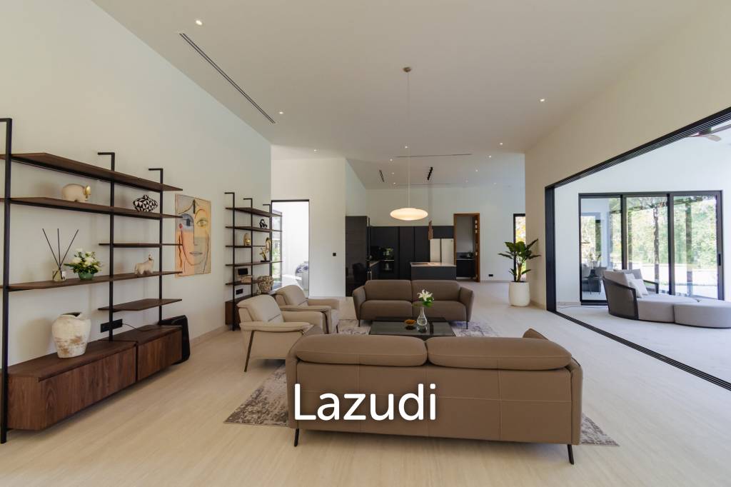 828 sqm modern pool villa on 3200 sqm in Springfield Estate Hua Hin, Cha-Am