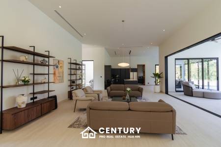 828 sqm modern pool villa on 3200 sqm in Springfield Estate Hua Hin, Cha-Am